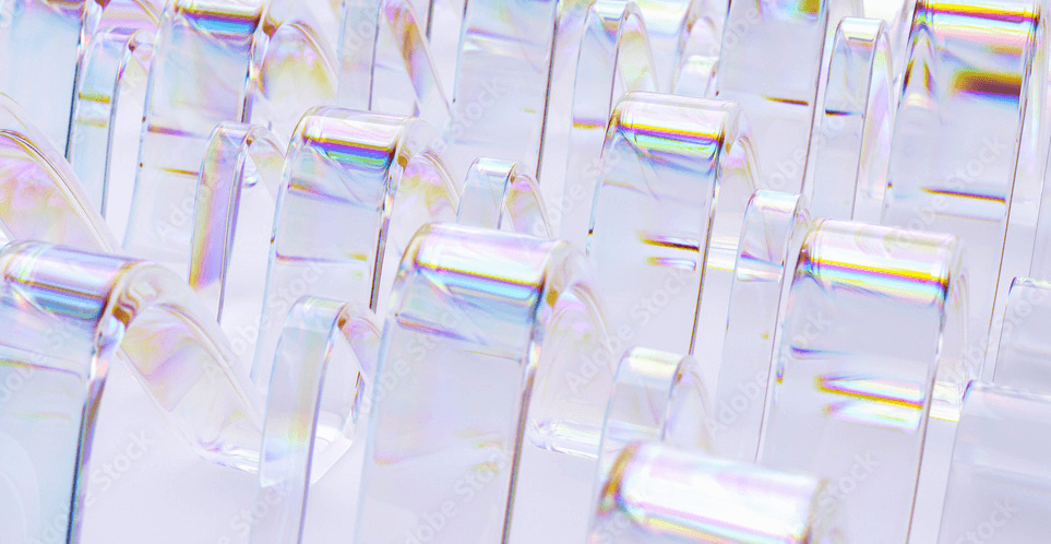 pastel abstract textured glass with blur